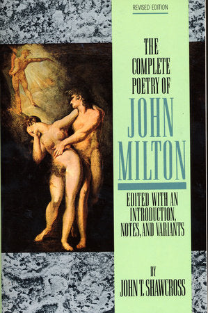 The Complete Poetry of John Milton Paperback by John Milton