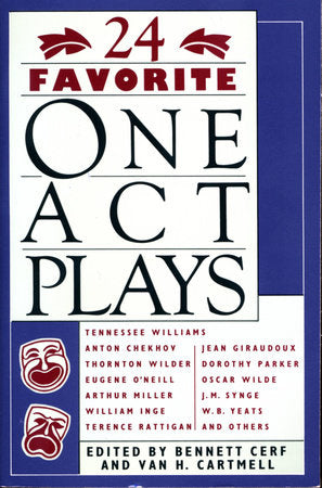 24 Favorite One Act Plays Paperback by Bennett Cerf and Van H. Cartmell