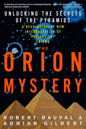 The Orion Mystery Paperback by Robert Bauval Adrian Gilbert
