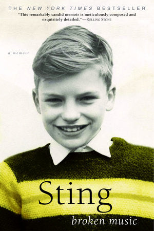 Broken Music Paperback by Sting