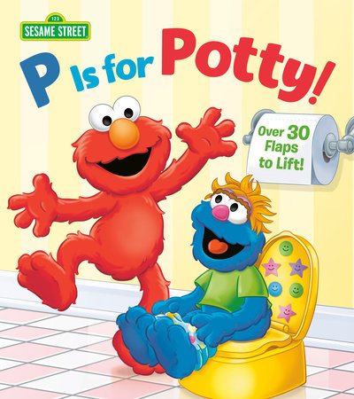 P is for Potty! (Sesame Street) Board Book by Naomi Kleinberg; illustrated by Christopher Moroney