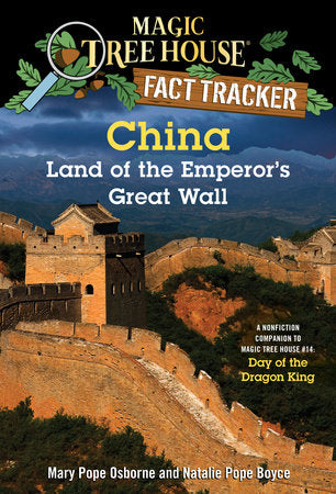 China: Land of the Emperor's Great Wall Paperback by Mary Pope Osborne and Natalie Pope Boyce; illustrated Carlo Molinari