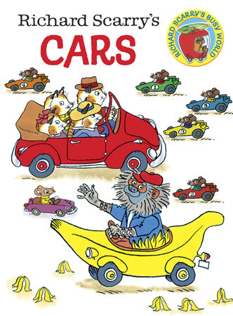 Richard Scarry's Cars Board Book by Written and illustrated by Richard Scarry