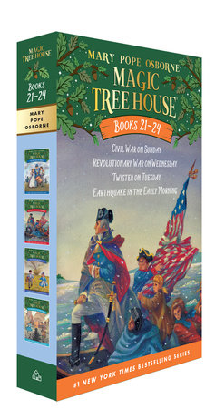 Magic Tree House Books 21-24 Boxed Set Boxed Set by Mary Pope Osborne; illustrated by Sal Murdocca