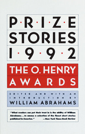 Prize Stories 1992 Paperback by William Abrahams