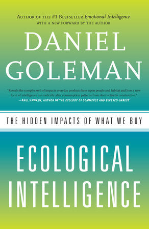 Ecological Intelligence Paperback by Daniel Goleman
