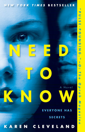 Need to Know Paperback by Karen Cleveland