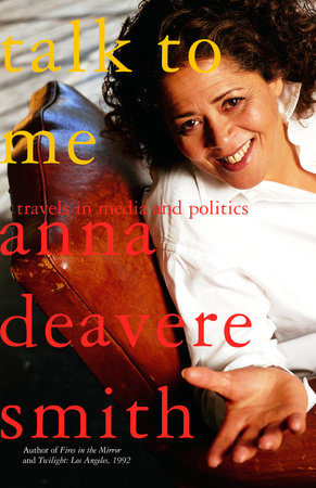 Talk to Me Paperback by Anna Deavere Smith