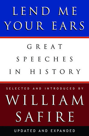 Lend Me Your Ears Hardcover by William Safire