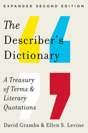 The Describer's Dictionary Paperback by David Grambs