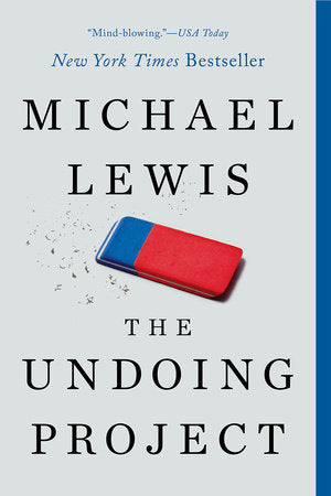 The Undoing Project Paperback by Michael Lewis