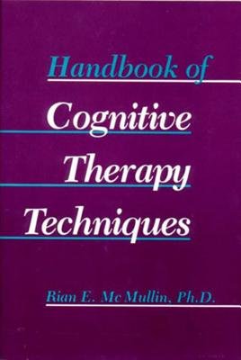 Handbook Of Cognitive Therapy Hardcover by Rian Mcmullin