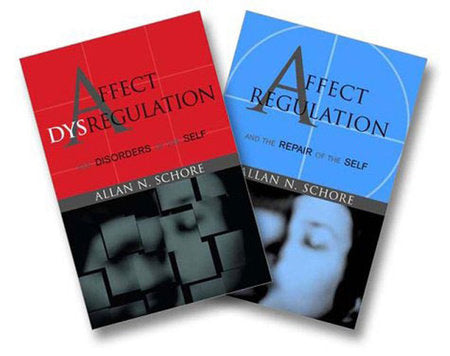 Affect Dysregulation and Affect Regulation, 2 Volume Boxed Set Hardcover by Allan A. Schore