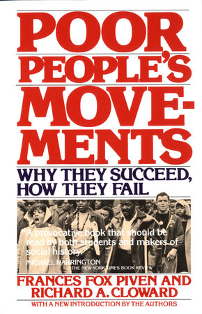Poor People's Movements Paperback by Frances Fox Piven and Richard Cloward