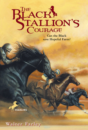 The Black Stallion's Courage Paperback by Walter Farley