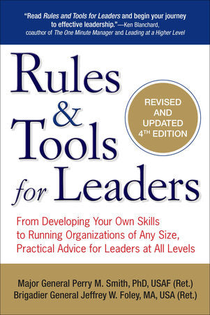 Rules & Tools for Leaders Paperback by Perry M. Smith