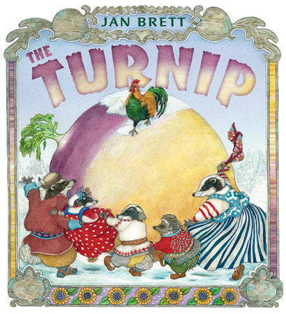The Turnip Hardcover by Jan Brett