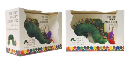 The Very Hungry Caterpillar Board Book and Plush Merchandise by Eric Carle