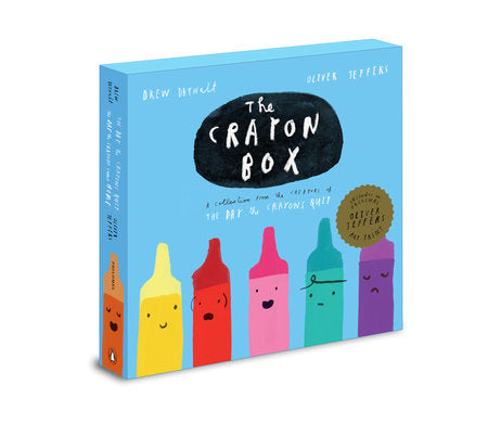 The Crayon Box: The Day the Crayons Quit Slipcased edition Boxed Set by Drew Daywalt; illustrated by Oliver Jeffers