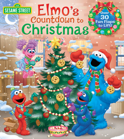 Elmo's Countdown to Christmas (Sesame Street) Board Book by Naomi Kleinberg; illustrated by Tom Brannon