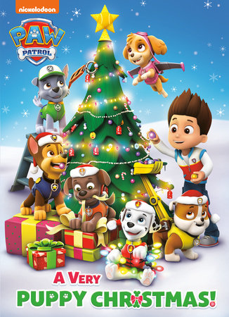 A Very Puppy Christmas! (PAW Patrol) Paperback by Golden Books; illustrated by MJ Illustrations