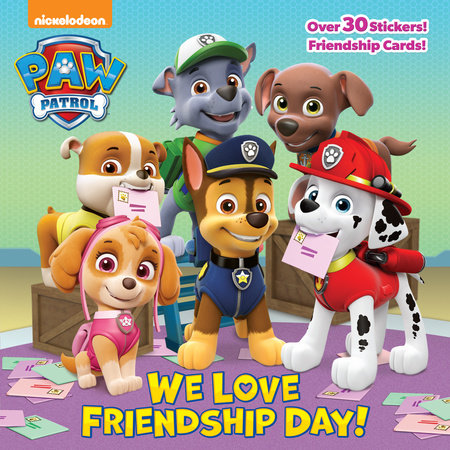 We Love Friendship Day! (PAW Patrol) Paperback by Random House; illustrated by Mike Jackson
