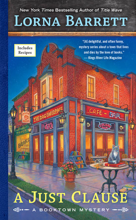 A Just Clause Paperback by Lorna Barrett