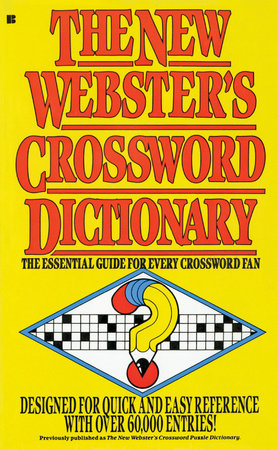 The New Webster's Crossword Dictionary Paperback by Lexicon Publications