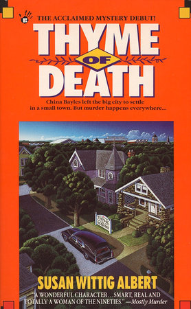 Thyme of Death Paperback by Susan Wittig Albert