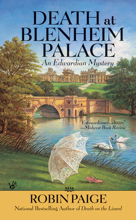 Death at Blenheim Palace Paperback by Robin Paige