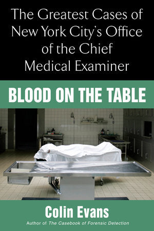 Blood On the Table Paperback by Colin Evans