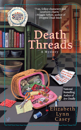 Death Threads Paperback by Elizabeth Lynn Casey