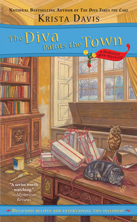 The Diva Paints the Town Paperback by Krista Davis