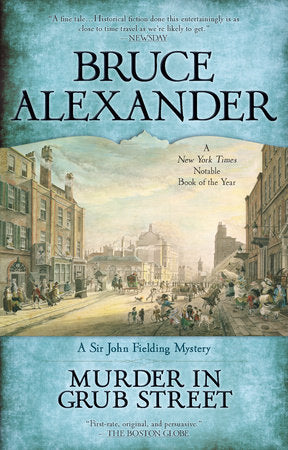 Murder in Grub Street Paperback by Bruce Alexander