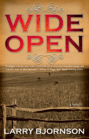 Wide Open Paperback by Larry Bjornson