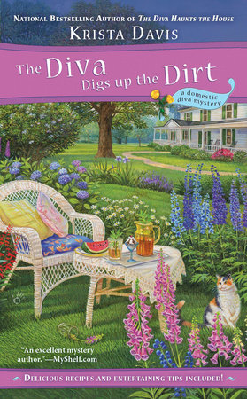 The Diva Digs Up the Dirt Paperback by Krista Davis