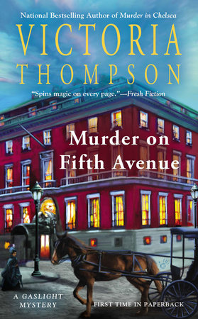 Murder on Fifth Avenue Paperback by Victoria Thompson