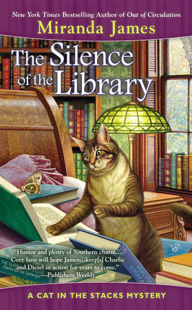 The Silence of the Library Paperback by Miranda James