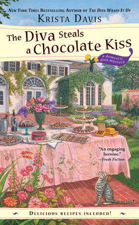 The Diva Steals a Chocolate Kiss Paperback by Krista Davis