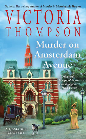 Murder on Amsterdam Avenue Paperback by Victoria Thompson