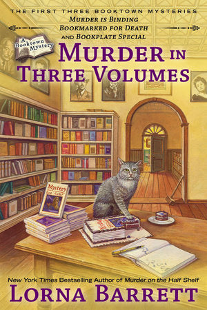 Murder in Three Volumes Paperback by Lorna Barrett