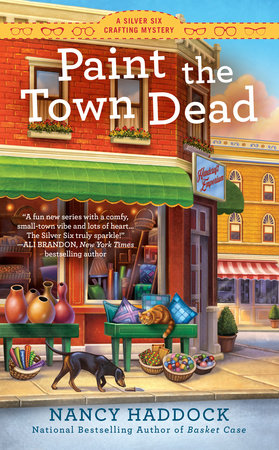 Paint the Town Dead Paperback by Nancy Haddock