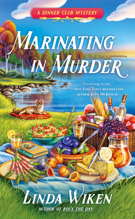 Marinating in Murder Paperback by Linda Wiken