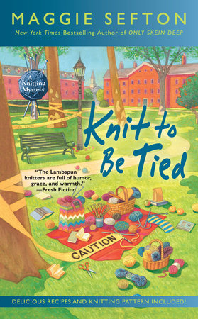 Knit to Be Tied Paperback by Maggie Sefton