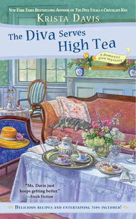 The Diva Serves High Tea Paperback by Krista Davis