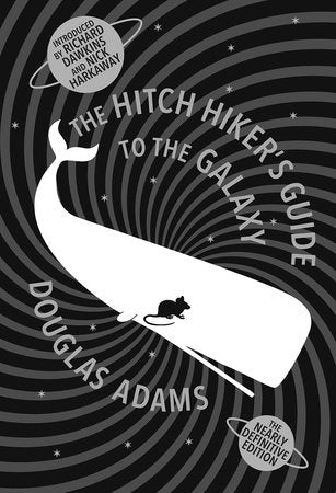 The Hitchhiker's Guide to the Galaxy Hardcover by Douglas Adams