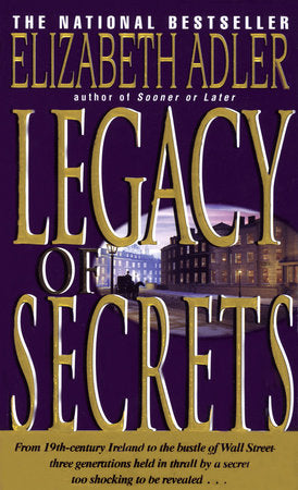 Legacy of Secrets Paperback by Elizabeth Adler
