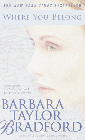 Where You Belong Paperback by Barbara Taylor Bradford