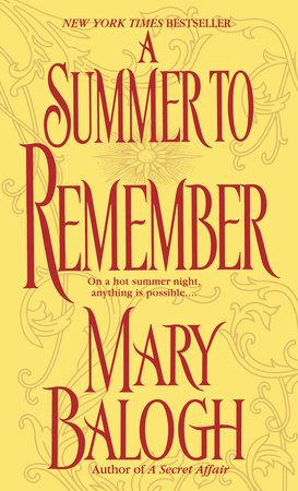 A Summer to Remember Paperback by Mary Balogh