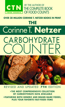 The Corinne T. Netzer Carbohydrate Counter 2002 Paperback by Corinne T. Netzer